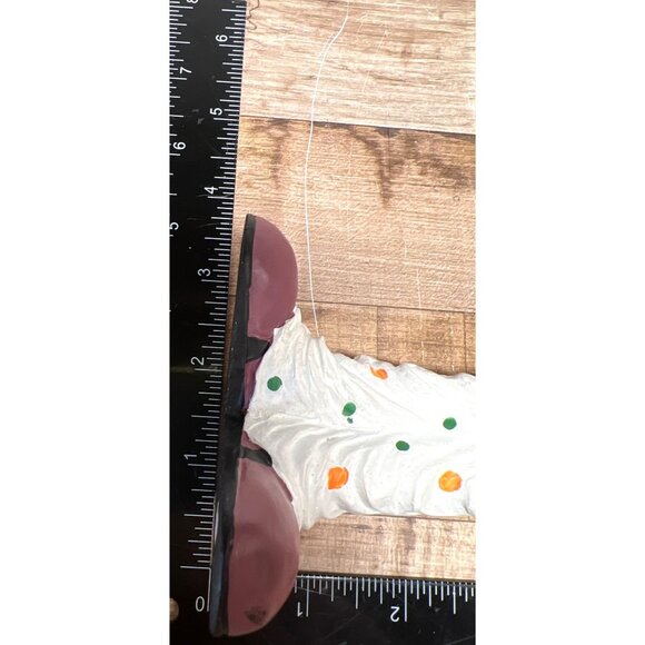 Collectible Circus Clown Figurine With Bird Decorative Statue - Picture 7 of 7